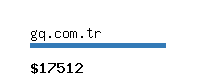 gq.com.tr Website value calculator