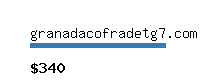 granadacofradetg7.com Website value calculator