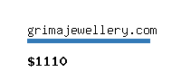 grimajewellery.com Website value calculator