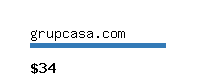 grupcasa.com Website value calculator
