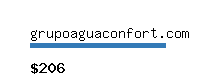 grupoaguaconfort.com Website value calculator