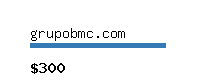 grupobmc.com Website value calculator