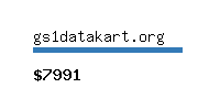 gs1datakart.org Website value calculator