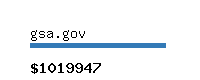 gsa.gov Website value calculator