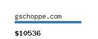 gschoppe.com Website value calculator