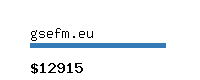 gsefm.eu Website value calculator