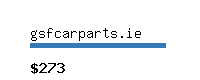 gsfcarparts.ie Website value calculator