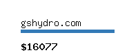 gshydro.com Website value calculator