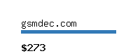 gsmdec.com Website value calculator