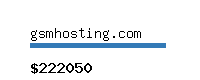 gsmhosting.com Website value calculator