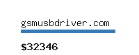 gsmusbdriver.com Website value calculator