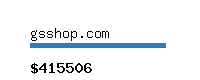 gsshop.com Website value calculator