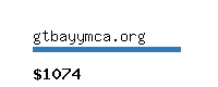 gtbayymca.org Website value calculator