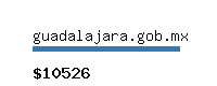 guadalajara.gob.mx Website value calculator