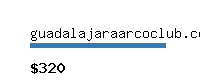 guadalajaraarcoclub.com Website value calculator