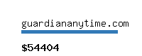 guardiananytime.com Website value calculator