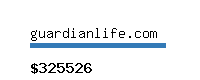 guardianlife.com Website value calculator