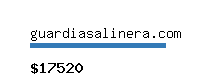 guardiasalinera.com Website value calculator