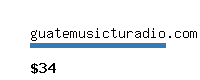 guatemusicturadio.com Website value calculator