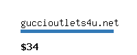 guccioutlets4u.net Website value calculator