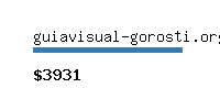 guiavisual-gorosti.org Website value calculator