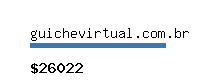 guichevirtual.com.br Website value calculator