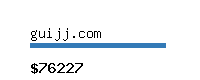 guijj.com Website value calculator