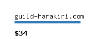 guild-harakiri.com Website value calculator