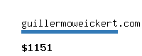 guillermoweickert.com Website value calculator