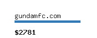 gundamfc.com Website value calculator