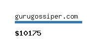 gurugossiper.com Website value calculator