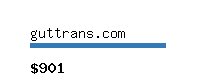 guttrans.com Website value calculator