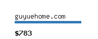 guyuehome.com Website value calculator