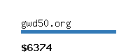 gwd50.org Website value calculator