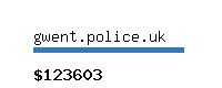 gwent.police.uk Website value calculator