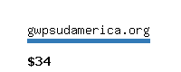 gwpsudamerica.org Website value calculator