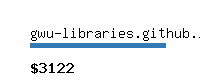 gwu-libraries.github.io Website value calculator