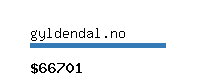 gyldendal.no Website value calculator