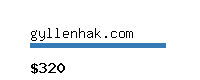 gyllenhak.com Website value calculator