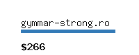 gymmar-strong.ro Website value calculator