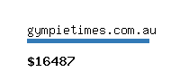 gympietimes.com.au Website value calculator