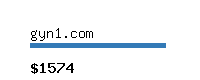 gyn1.com Website value calculator