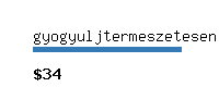 gyogyuljtermeszetesen.hu Website value calculator