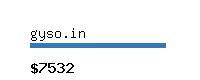 gyso.in Website value calculator