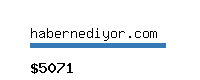 habernediyor.com Website value calculator