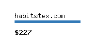 habitatex.com Website value calculator