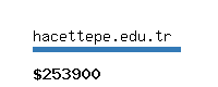 hacettepe.edu.tr Website value calculator