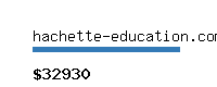 hachette-education.com Website value calculator