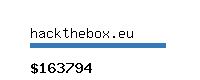 hackthebox.eu Website value calculator