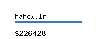 hahow.in Website value calculator